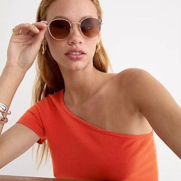 J Crew One-shoulder stretch sweater - Picture 2 of 3